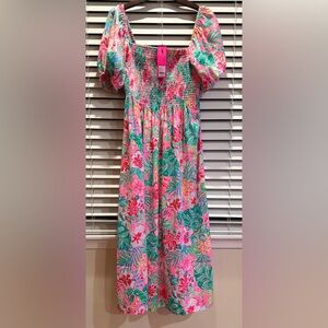 🆕 Lilly Pulitzer Selah Short Sleeve Midi Dress